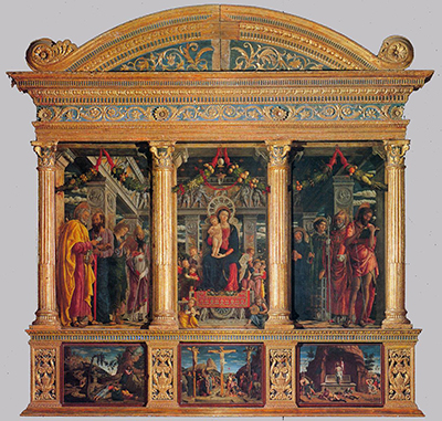 San Zeno Altarpiece Andrea Mantegna
